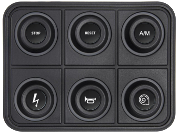 CAN BUS KEYBOARDS - 6 pos EMU