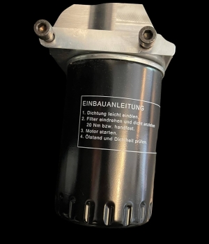 Preview: VW R32 R30 Billet Ölfilterflansch 24V