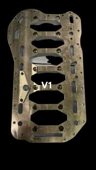 Billet VR6 Blockversteifungsplatte