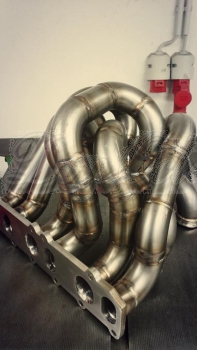 Preview: Rohrkrümmer Edelstahl formiert VR6 12V  DON OCTANE