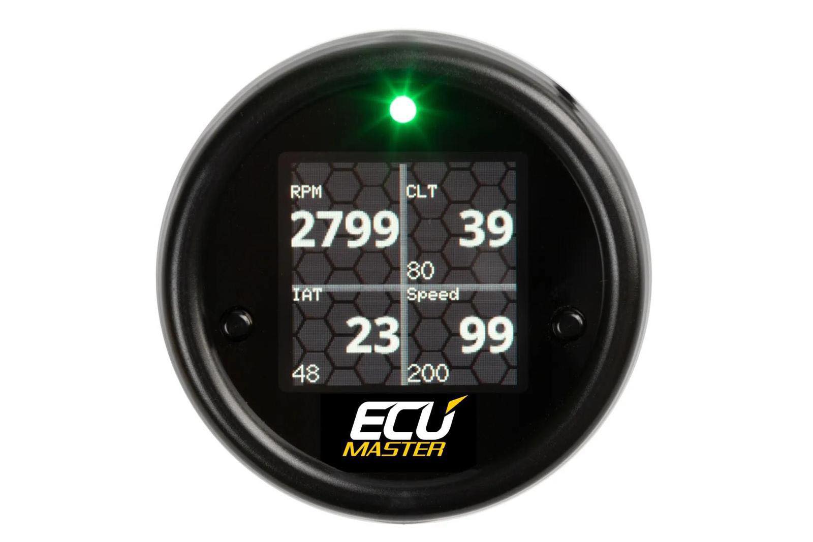 Emus Instrument ECUMASTER EMU black DON OCTANE Rundinstrument | Don Octane Online Shop