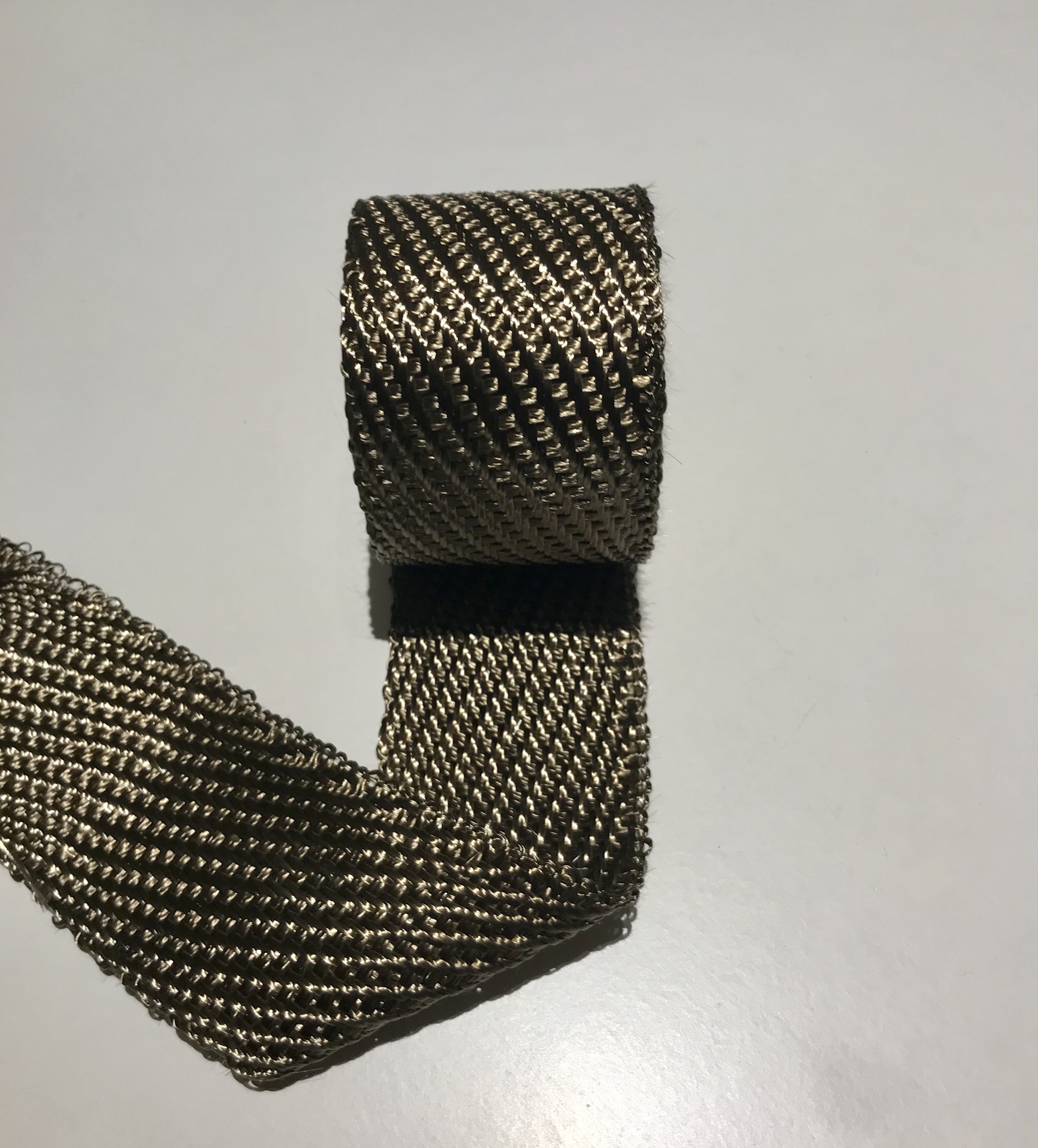 15m Titan Hitzeschutzband Auspuff Band bis 500°C Hitzeschutz Krümmer Schwarz