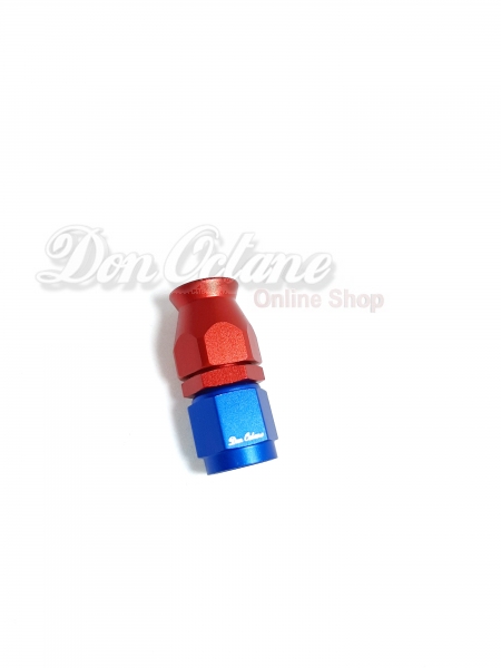 PTFE Alu-Fitting rot/blau gerade DASH04