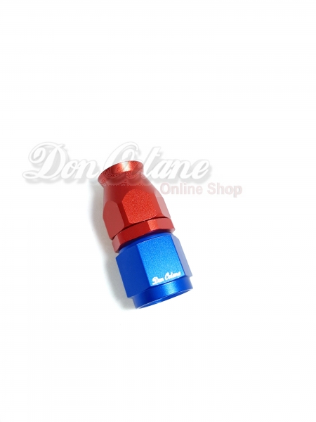 PTFE Alu-Fitting rot/blau gerade DASH08