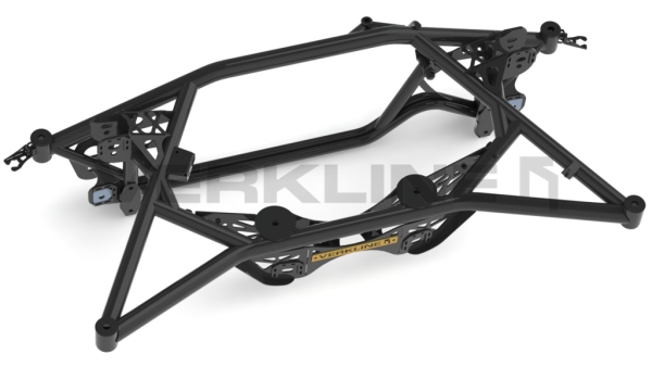 Rear Lightweight Tubular Subframe Track - VAG RS3 S3 A3 TTRS TTS TT Golf Mk5 Mk6 Mk7 Seat Leon