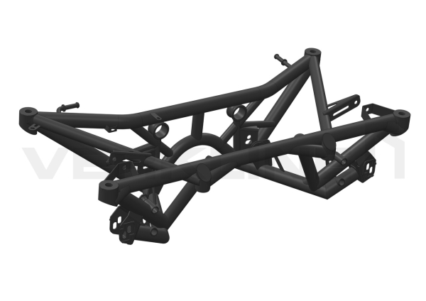 Rear lightweight tubular subframe - Toyota GR Yaris