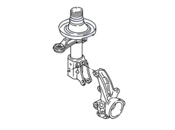 Audi Sport Quattro Replica Wishbone Front Axis