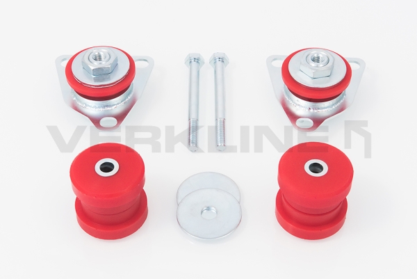 Front polyurethane subframe bushings for Audi 100 / S4 / S6 / UrS4 / UrS6 ( C4 )