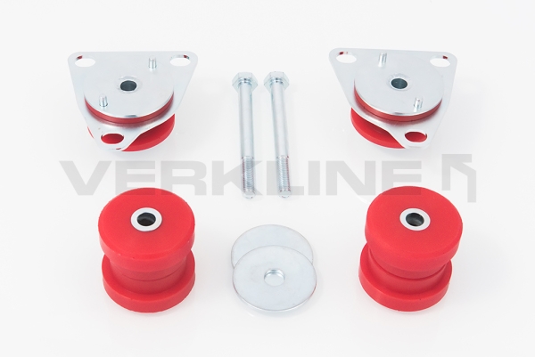 Front polyurethane subframe bushings for Audi 100 / S4 / S6 / UrS4 / UrS6 ( C4 )