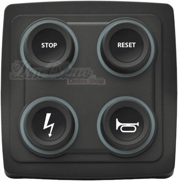 CAN BUS KEYBOARDS - 4 pos EMU