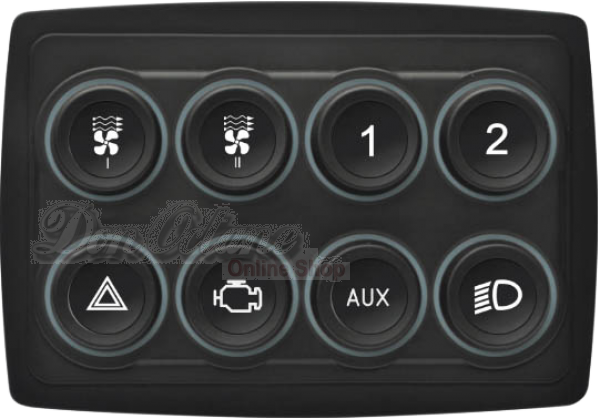 CAN BUS KEYBOARDS - 8 pos EMU