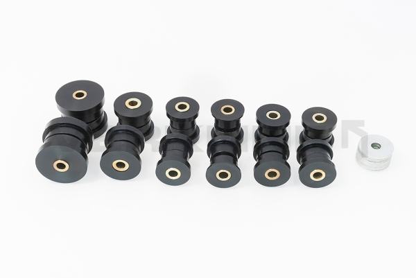 Full Rear Polyurethane Bushings Set - Audi B4 B5 Steel (Track hardness)