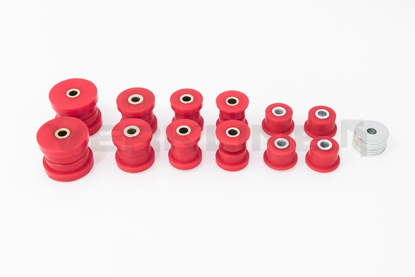 Full Rear Polyurethane Bushings Set - Audi B4 - Cast - Street