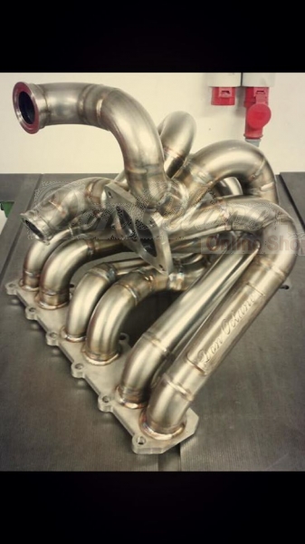 Rohrkrümmer Edelstahl formiert VR6 12V  DON OCTANE