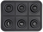 CAN BUS KEYBOARDS - 6 pos EMU