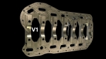 Billet VR6 Blockversteifungsplatte